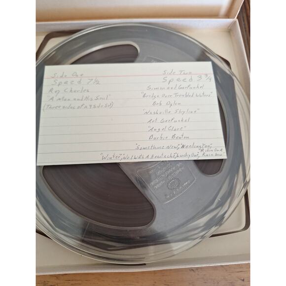 Bundle B – Baez Donovan Collins Lightfoot Folk Reel-to-Reel Lot (10 Tapes) - Picture 10 of 16